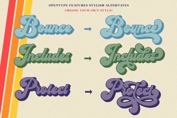 Amderais Font preview 4