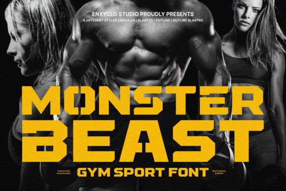 Monster Beast Font