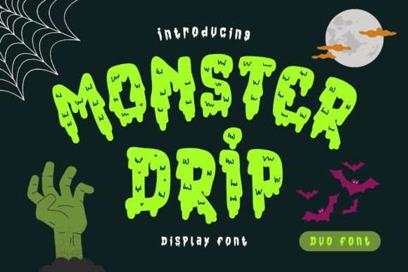 Monster Drip Font
