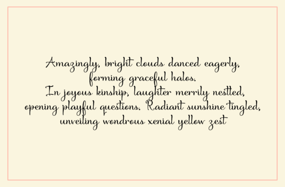 Aetherna Font preview 4