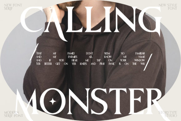 Monster of Fantasy Font preview 4