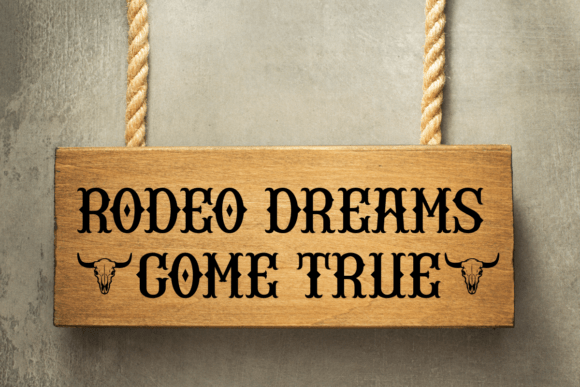 Buffalo Western Font preview 4