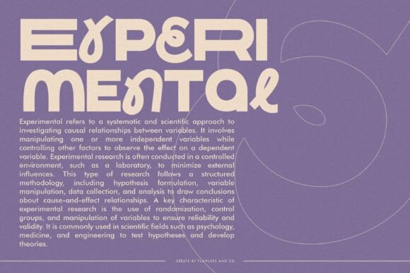 Monundrum Font preview 3