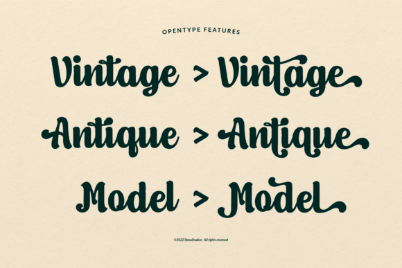 Moods Hitage Font preview 2
