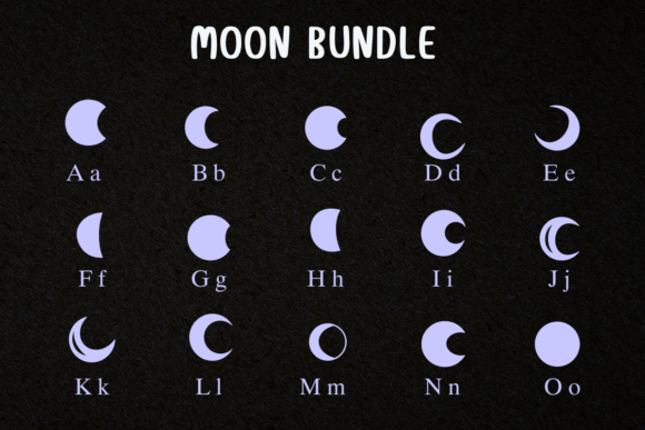 Moon Bundle Font preview 2