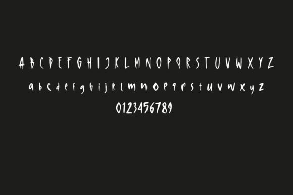Moon Night Font preview 2