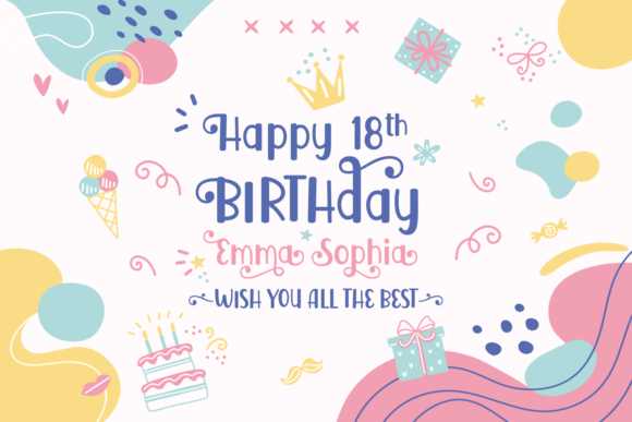 Affiline Font preview 2