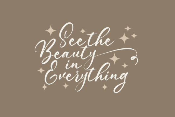 Moonshine Calligraphy Font preview 2