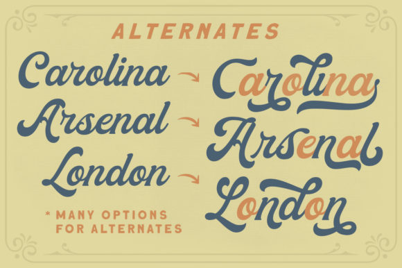 Moraline Font preview 4