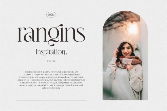 Afgra Font preview 2