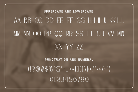 Morgan Font preview 4