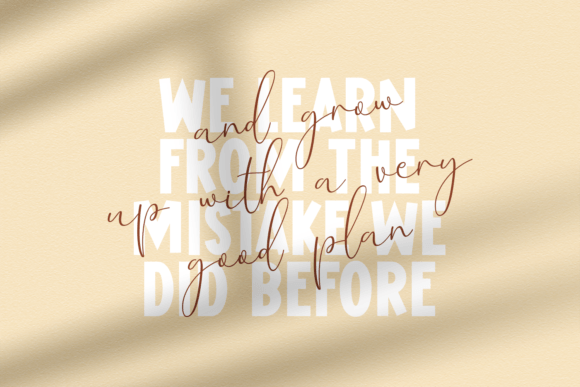 Morning Darling Font preview 3