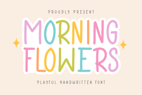 Morning Flowers Font