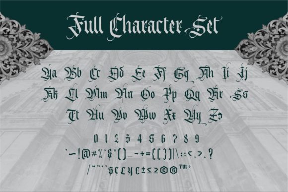Morsten Font preview 3