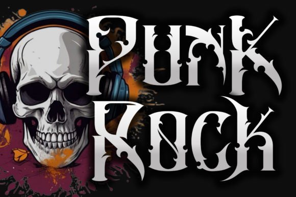 Blacksiny Font preview 3