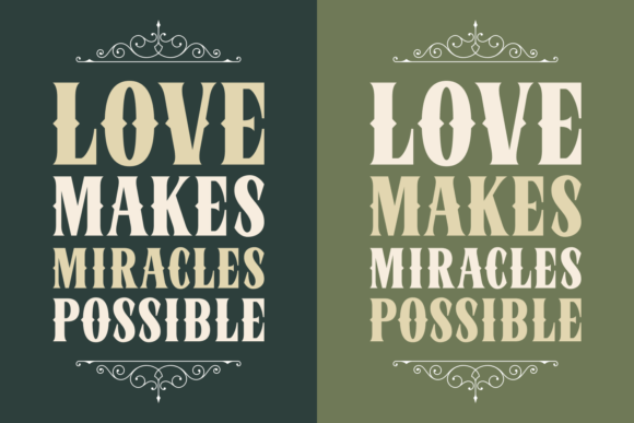 Moshin Font preview 3