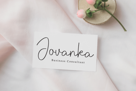 Awesome Signature Font preview 3