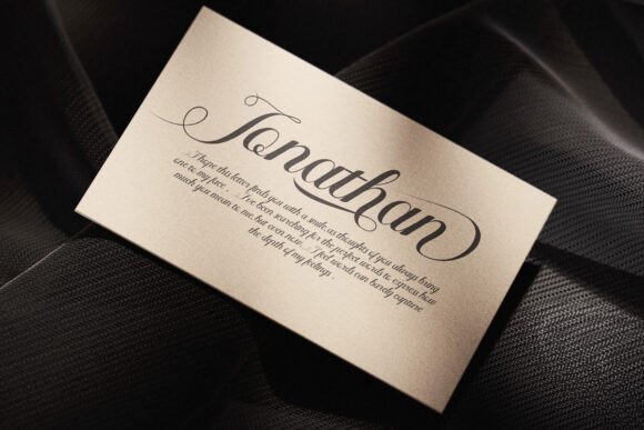 Mothan Font preview 2