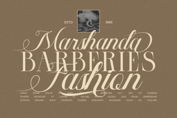 Mothan Font preview 3