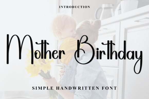 Mother Birthday Font