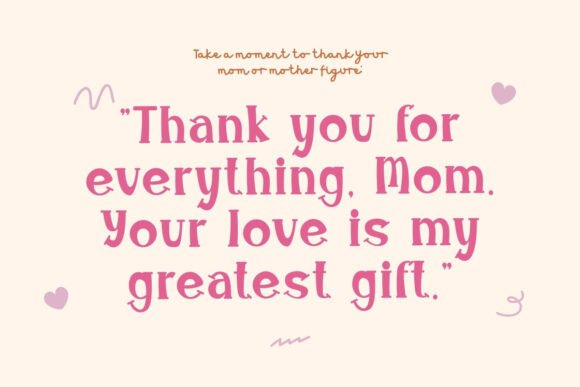 Mother Rainbow Font preview 2