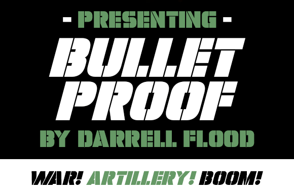 Bulletproof Font preview 3