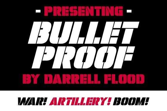 Bulletproof Font preview 4