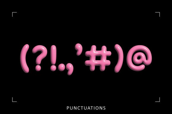 Mothers Day 3d Font preview 4