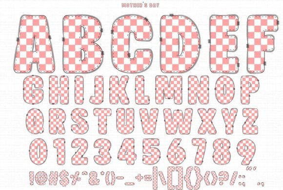 Mother's Day Font preview 2