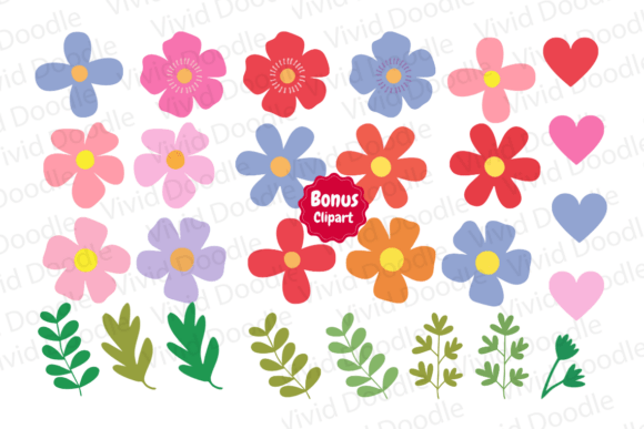 Mother's Day Flowers Font preview 2