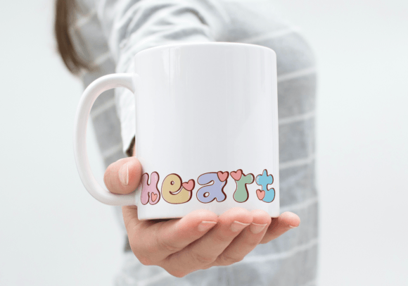 Mother's Day Heart Font preview 4