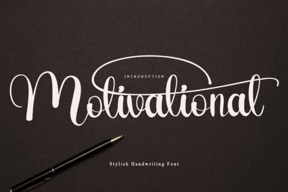 Motivational Font