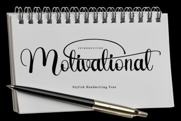 Motivational Font preview 2
