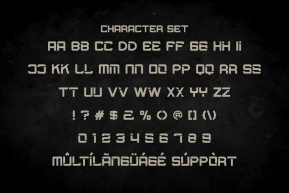 Motocars Font preview 4