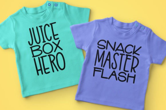 Mr. Stretch & Mr. Stout Font preview 4