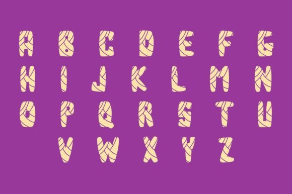 Mummy Font preview 2