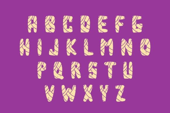 Mummy Font preview 3