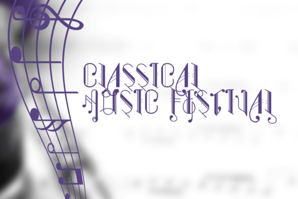 Music Class Font preview 4