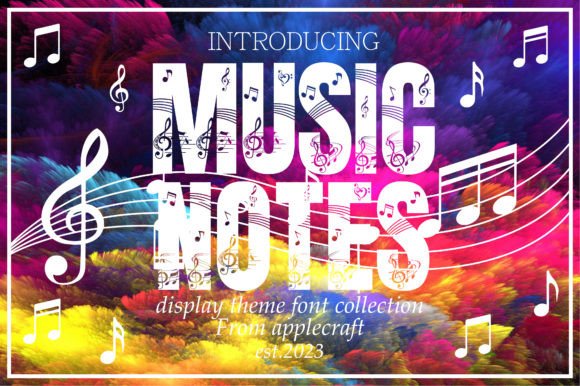 Music Notes Font
