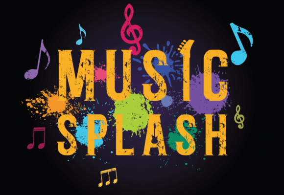 Music Splash Font preview 2