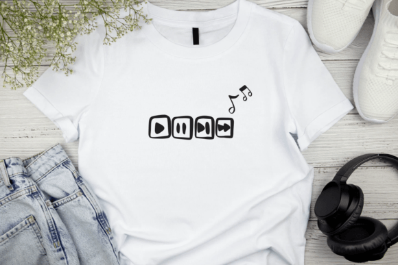 Music Star Doodle Font preview 3