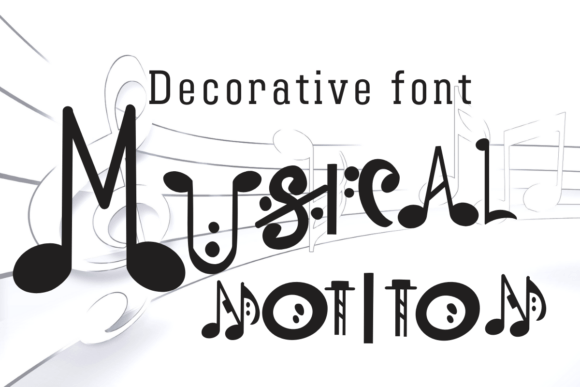 Musical Notation Font