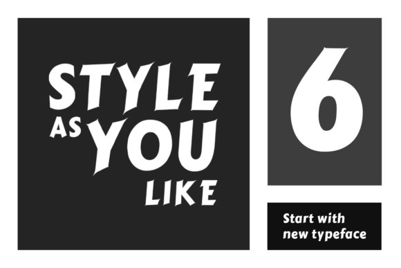 Axe Font preview 3