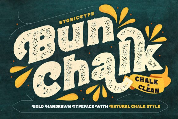 Bun Chalk Font
