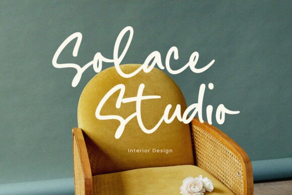 Mustard Nebula Font preview 4