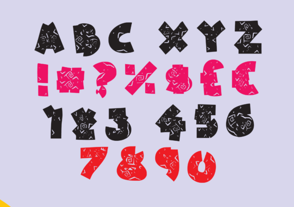 My 80's Shirt Font preview 3