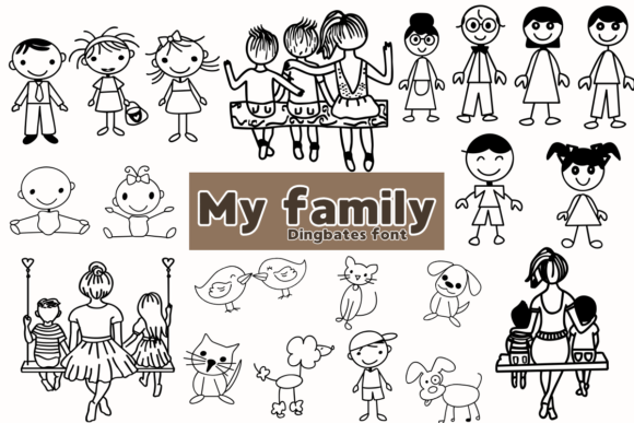 My Family Font