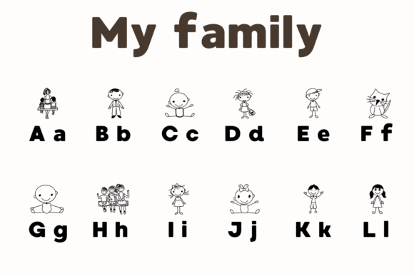 My Family Font preview 2