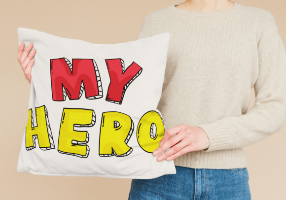 My Hero Font preview 3