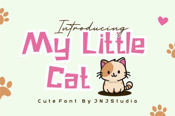 My Little Cat Font